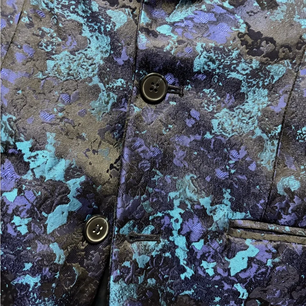 INC International Concepts Men's Classic-Fit Abstract Brocade Suit Jacket,  #7